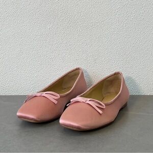 Reformation Pink Ballet Flats